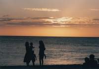 Philippinen Boracay Sunset