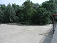 Grüneck Isar Hochwasser