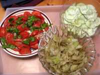 Salat-Auswahl