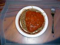 Vollkornspaghetti Gemüsesoße