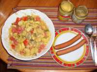 Kartoffelsalat Würstchen