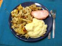 Blumenkohl gebacken