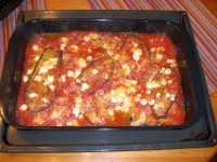 Auberginen-Tomaten Auflauf