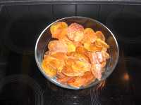Kartoffelchips ohne Fett