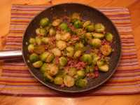 Gebratener Rosenkohl