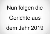 Gerichte ab 2019