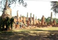 Ayuttaya Tempel Restauration