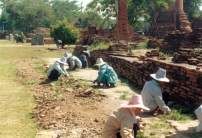 Ayuttaya Tempel Restauration