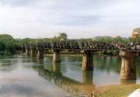 Kanchanaburi Brücke am Kwai