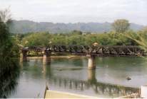 Kanchanaburi Brücke am Kwai