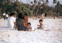 Warten auf Sonnenuntergang