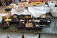 Frühstücksbuffet Müslizubehör