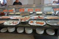 Frühstücksbuffet Wurst Käse