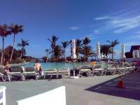 Pool mit Barb Handyfoto