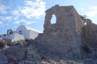 Monolithos Burgruine Kapelle