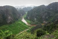 Tam Coc Hang Mua Ausblick