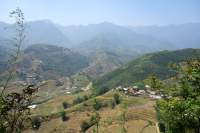 Sapa Wanderung Aussicht ins Tal