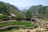 Sapa Wanderung Landschaft