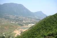 Sapa Wanderung Landschaft