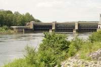 Ingolstadt Donaukanal Stauwerk