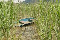 Tegernsee Kaltenbrunn altes Boot