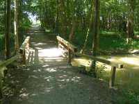 Brücke Garching Seitenarm Isar