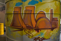 Dt.Museum Atomkraft Graffiti