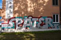 Hauswand Prater