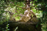 Nymphenburg Pan-Statue
