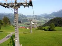 Hocheck Abfahrt Sessellift