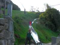 Hocheck Sommerrodelbahn Ende