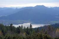 Blick auf Tegernsee