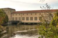 Speichersee Laufwasserkraftwerk