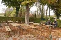 Biergarten Adria-Grill Herbststimmung