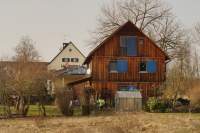 Hallertau Rudelzhausen Holzhaus