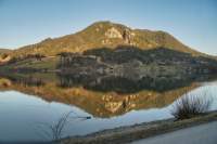 Schliersee Ostufer gespiegelt