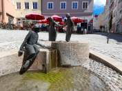 Landsberg Brunnen Spitalplatz